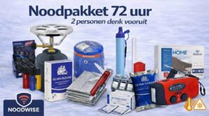Noodpakket 72 uur 2 personen NoodWise