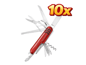 Zakmes van NoodWise voor noodsituaties en outdoor gebruik